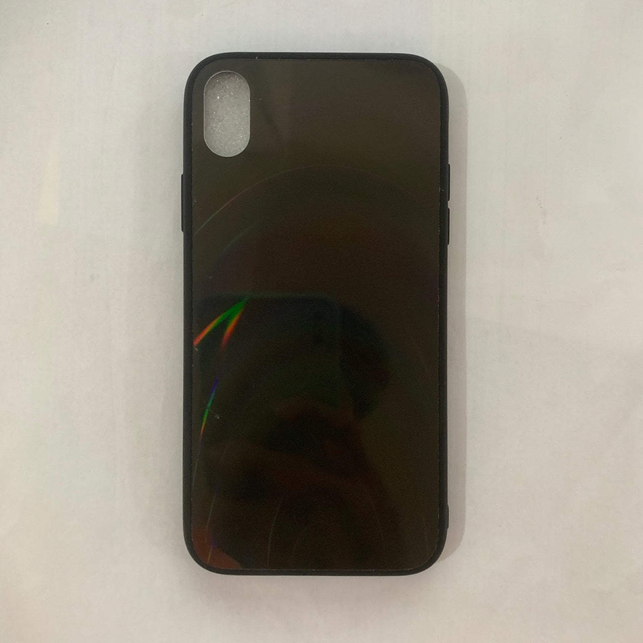 Rainbow Mirror Soft Edge Phone Case For iPhone