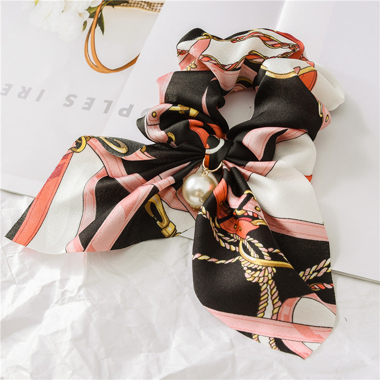 Hair Band Big Bow Hair Rope Cloth