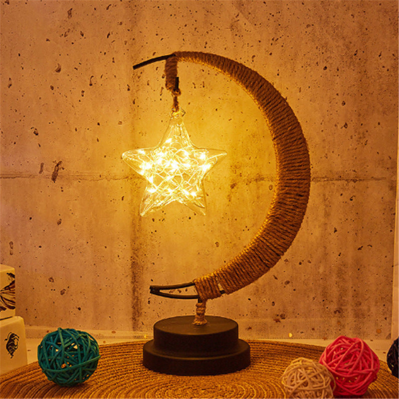 Led Modeling Star Moon Decoration Light