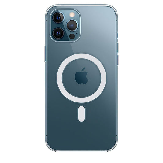 iPhone Magnetic Anti-drop Transparent Protective Phone Case