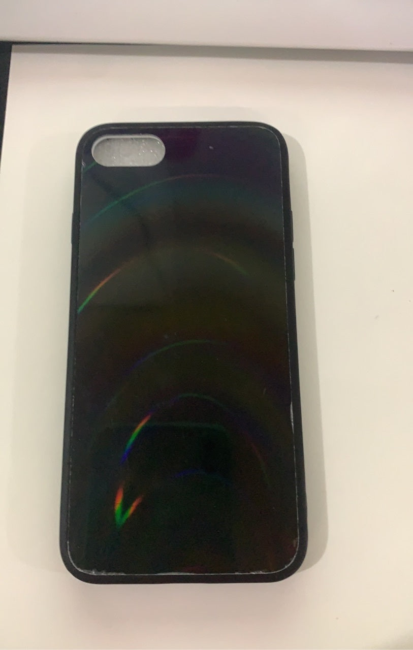 Rainbow Mirror Soft Edge Phone Case For iPhone
