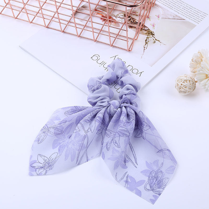 Hair Band Big Bow Hair Rope Cloth