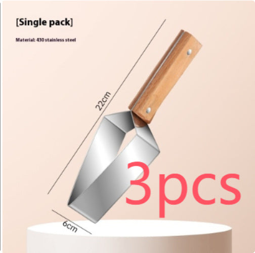 Stainless Steel Triangle Cutting Knife Fruit Knife Kitchen Tool