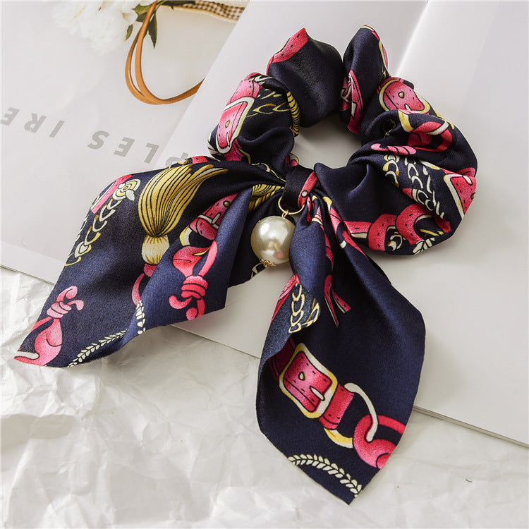 Hair Band Big Bow Hair Rope Cloth