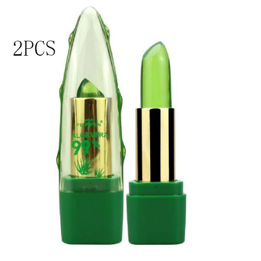 Aloe Vera Gel Lipstick Gloss Moisturizer Lip Balm Care