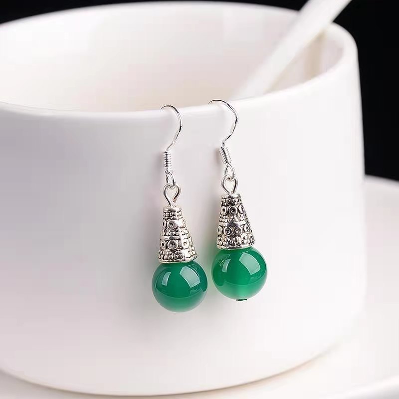 Elegant Agate Earrings