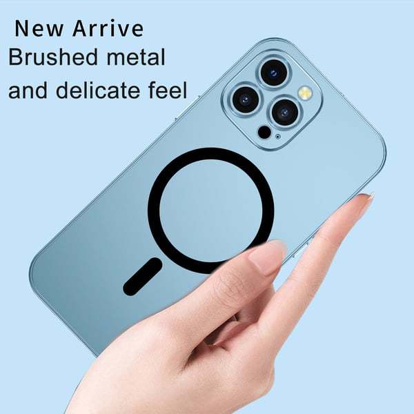 Aluminum Alloy Frame Lens Glass Protection Case Phone Case For iPhone