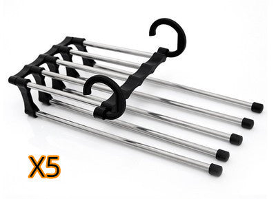 5 In 1 Wardrobe Hanger Multi-functional Clothes Hangers