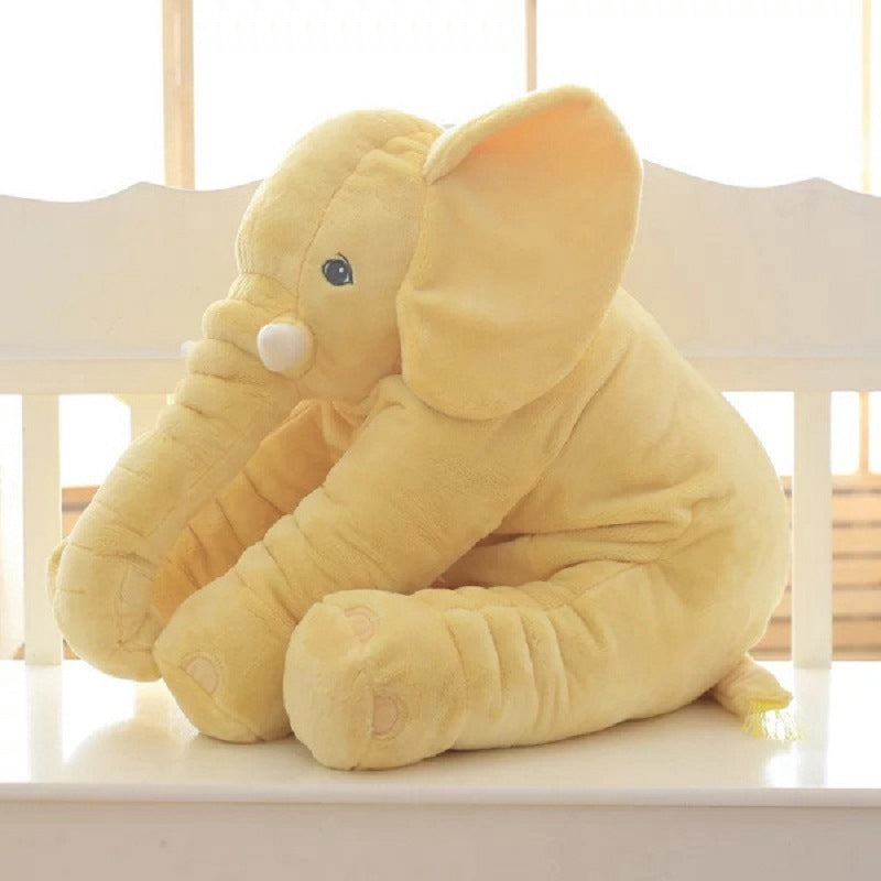 Soft Comfort Elephant Plush Toy Baby Pillow