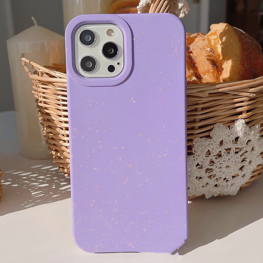 Fully Degradable Wheat Straw Phone Case For iPhone