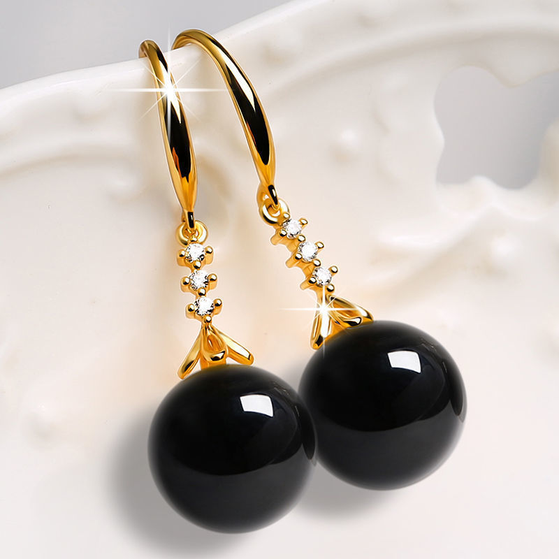 Elegant Agate Earrings