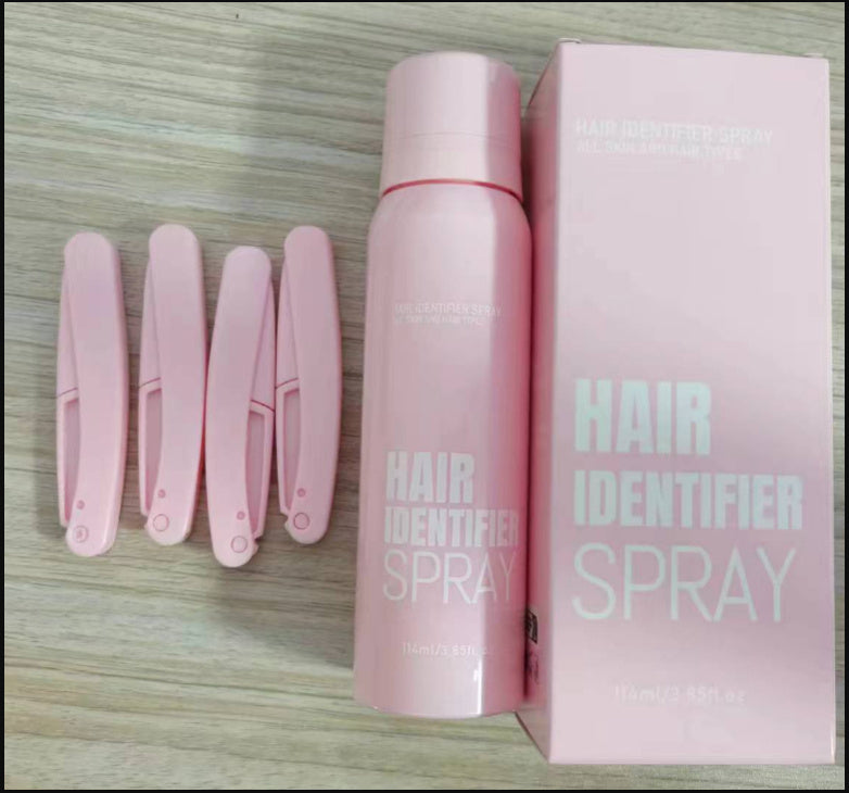 Hair Identifier Spray Facial Removal Spray Set