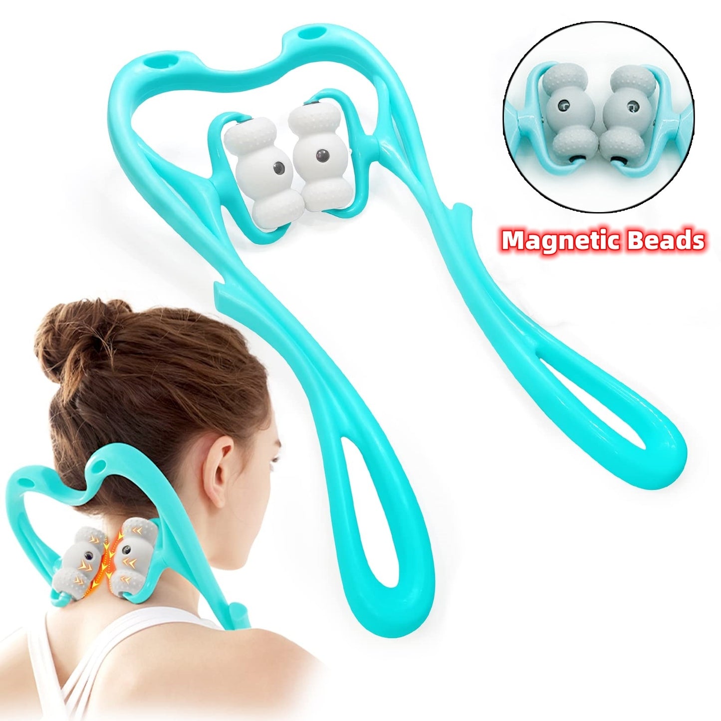 Pain Relief Deep Tissue Neck Roller Neck Massager