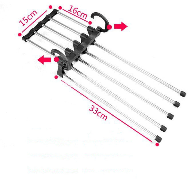 5 In 1 Wardrobe Hanger Multi-functional Clothes Hangers