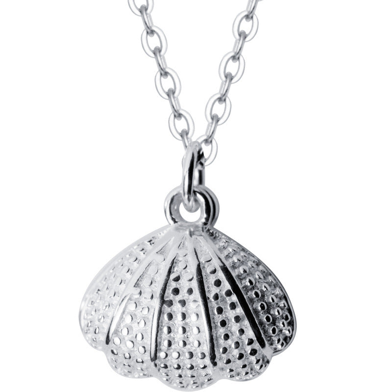 S925 Silver Shell Necklace For Women