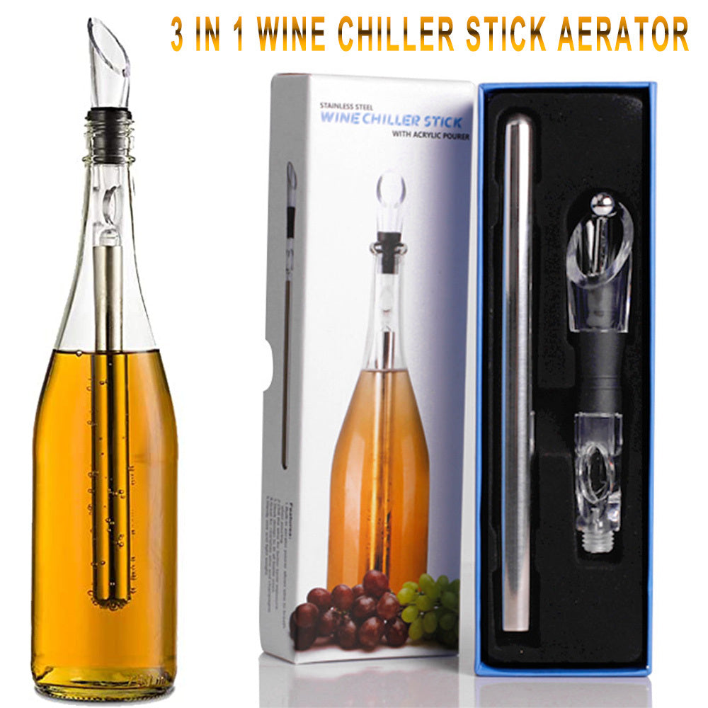 Wine Bottle Cooler Stick Beverage Chiller