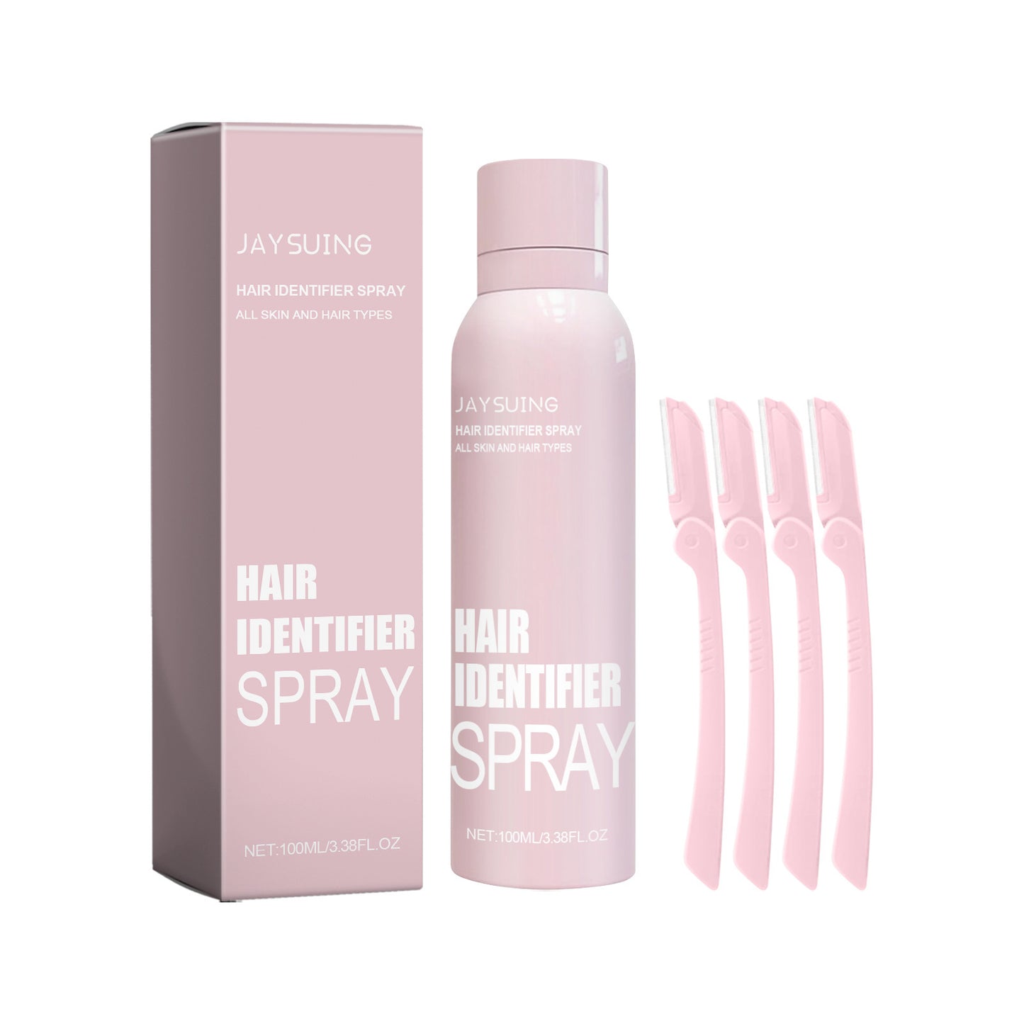 Hair Identifier Spray Facial Removal Spray Set