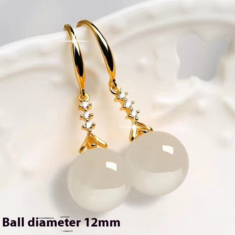 Elegant Agate Earrings