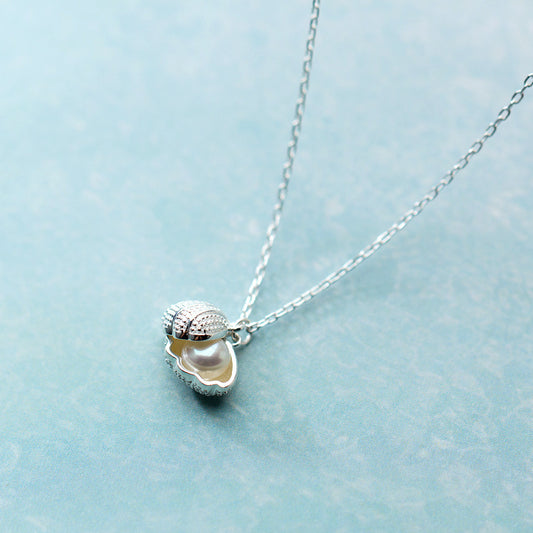 S925 Silver Shell Necklace For Women
