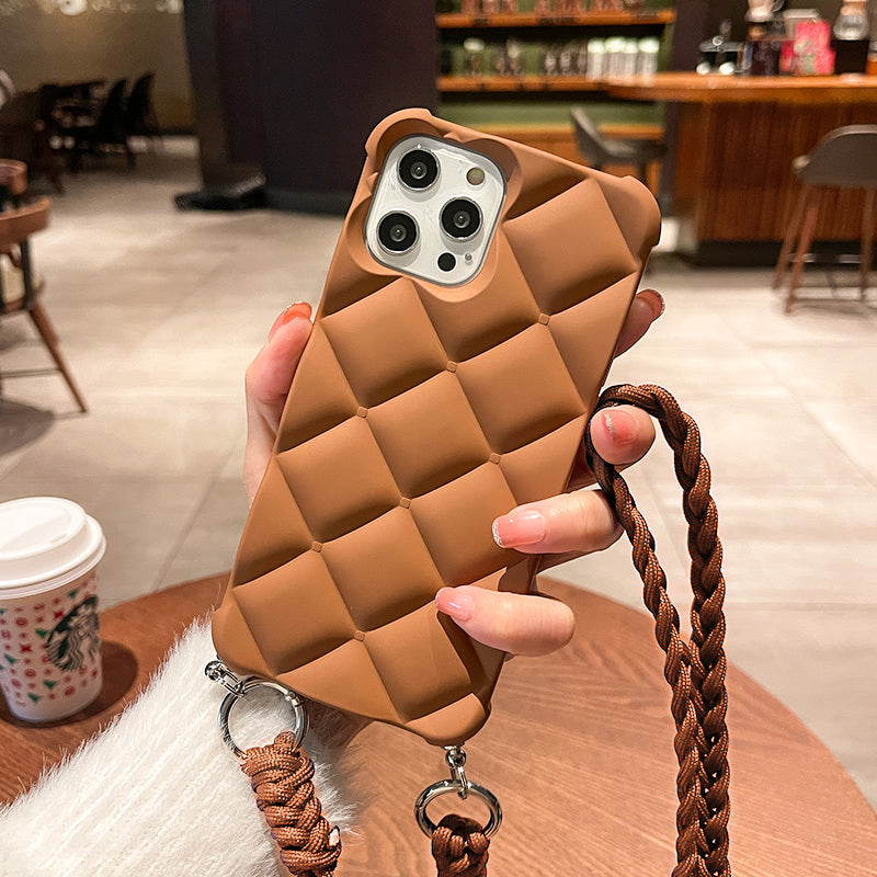Cross Body Strap Phone Case For iPhone
