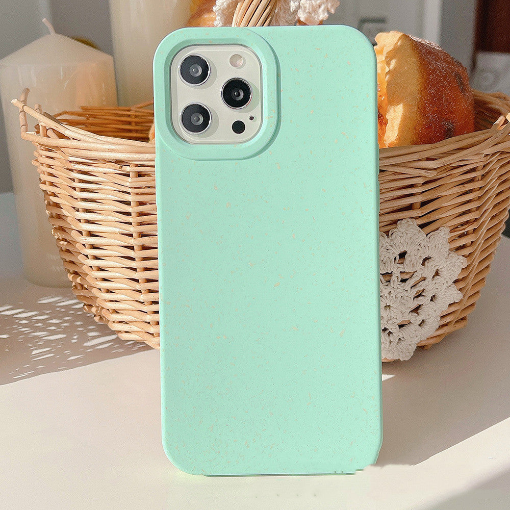 Fully Degradable Wheat Straw Phone Case For iPhone