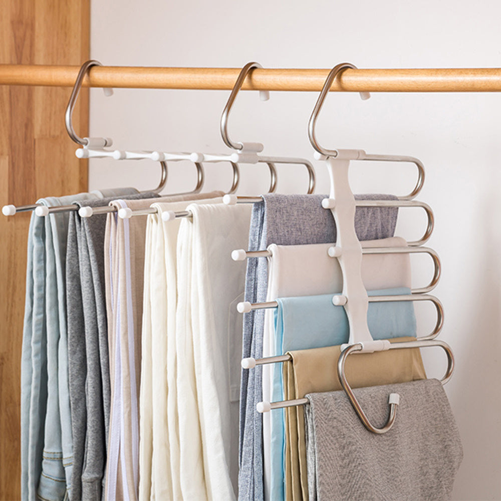 5 In 1 Wardrobe Hanger Multi-functional Clothes Hangers