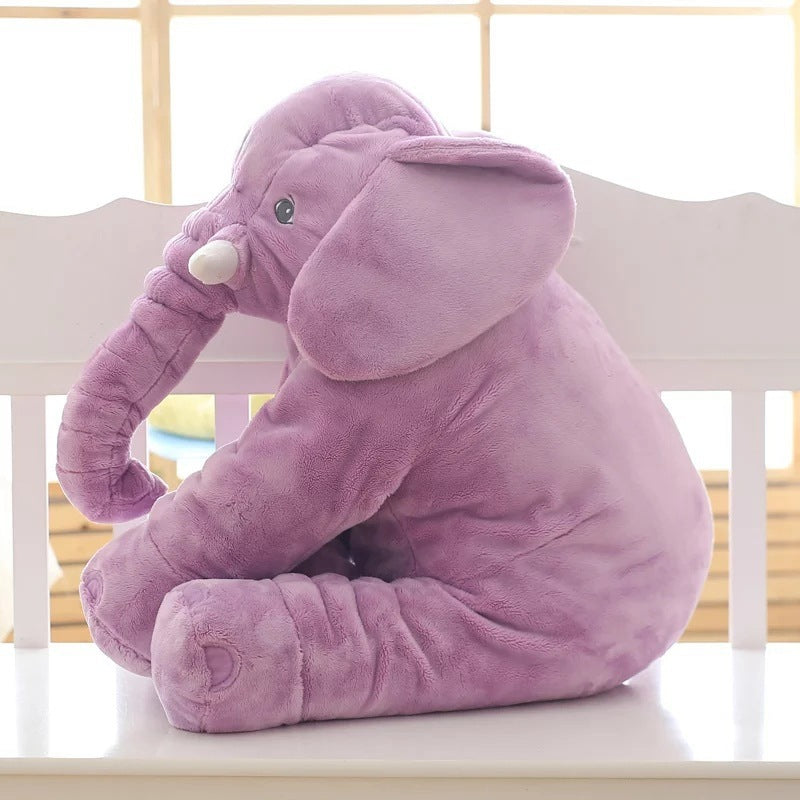 Soft Comfort Elephant Plush Toy Baby Pillow