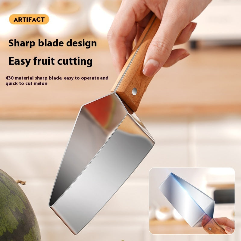 Stainless Steel Triangle Cutting Knife Fruit Knife Kitchen Tool