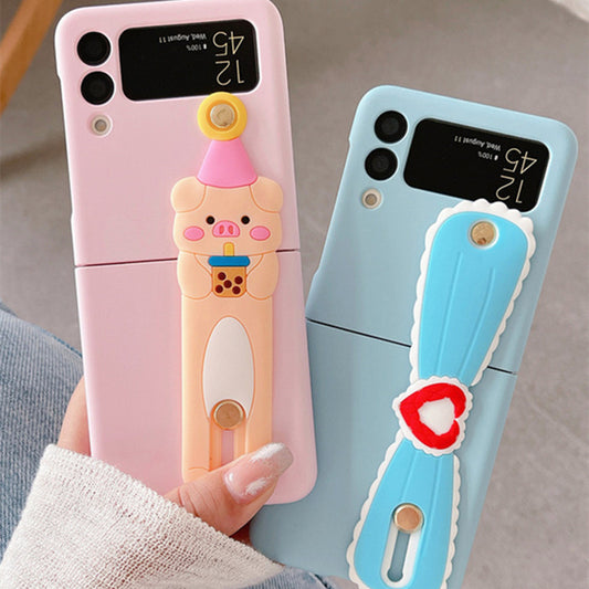 Samsung Galaxy Z Flip Cartoon Design Phone Case