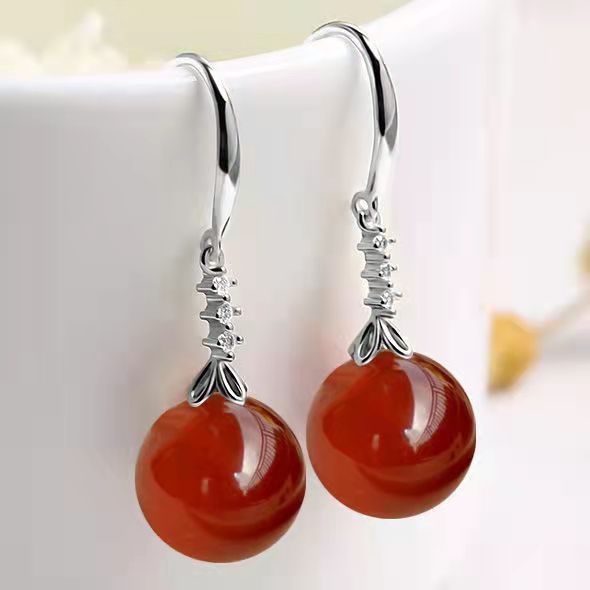Elegant Agate Earrings