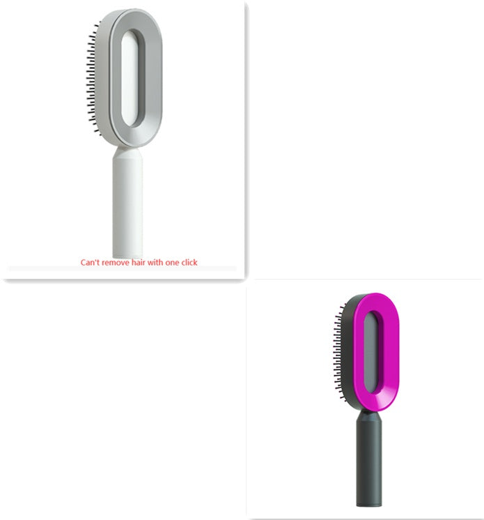 Self Cleaning Anti-Static Hairbrush