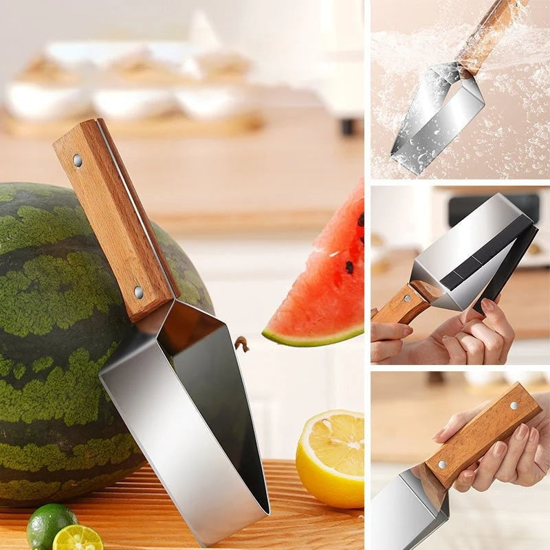 Stainless Steel Triangle Cutting Knife Fruit Knife Kitchen Tool