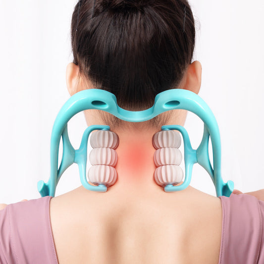 Multifunctional Manual Six-wheel Neck Massaging Tool
