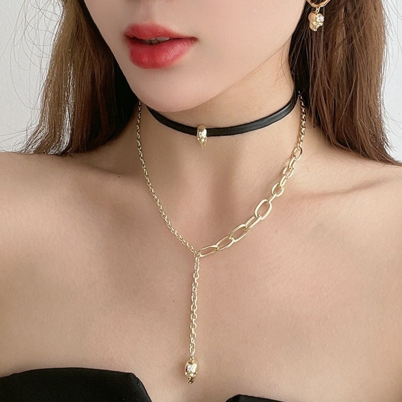 Punk Skull Pendant Earrings Jewelry