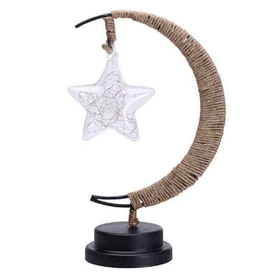 Led Modeling Star Moon Decoration Light