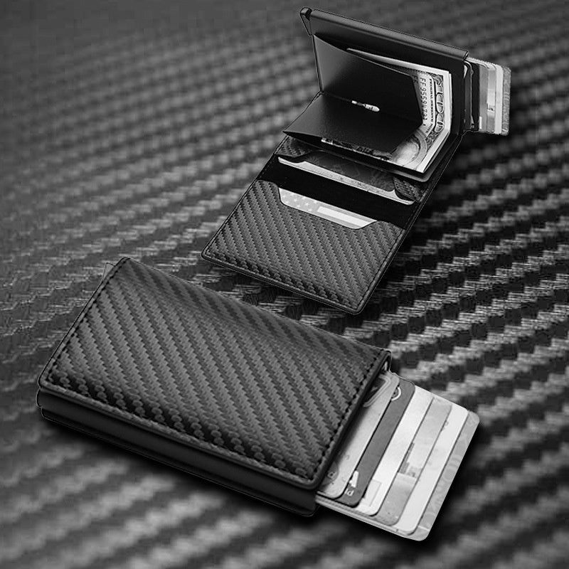 RFID Carbon Fiber Men's Wallet