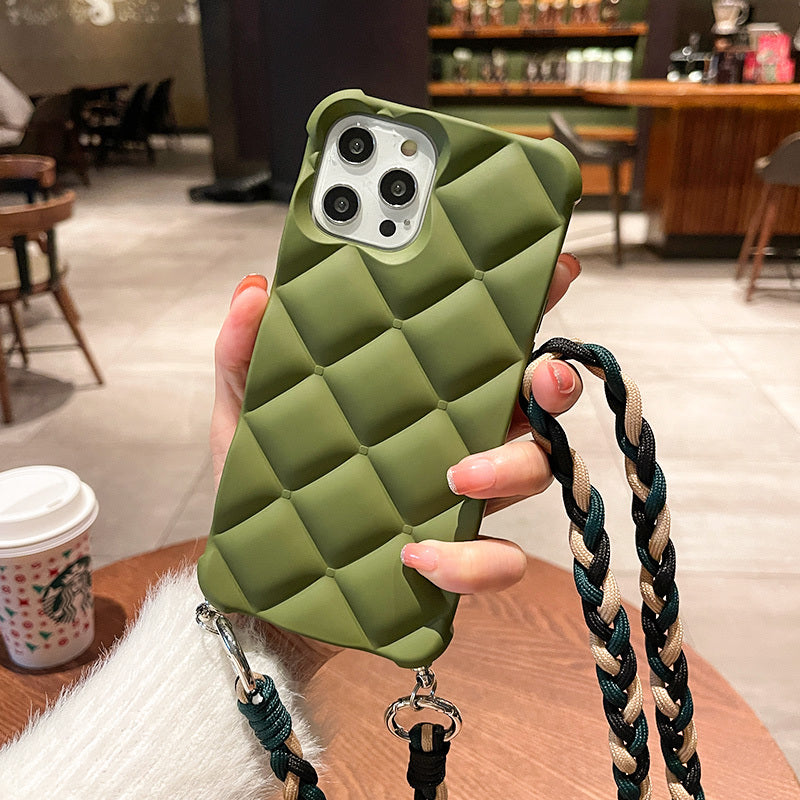 Cross Body Strap Phone Case For iPhone