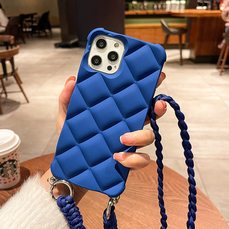 Cross Body Strap Phone Case For iPhone