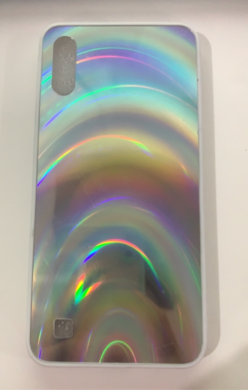 Rainbow Mirror Soft Edge Phone Case For iPhone