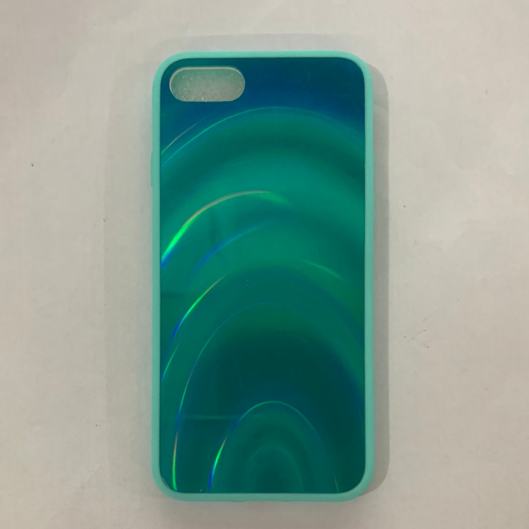 Rainbow Mirror Soft Edge Phone Case For iPhone