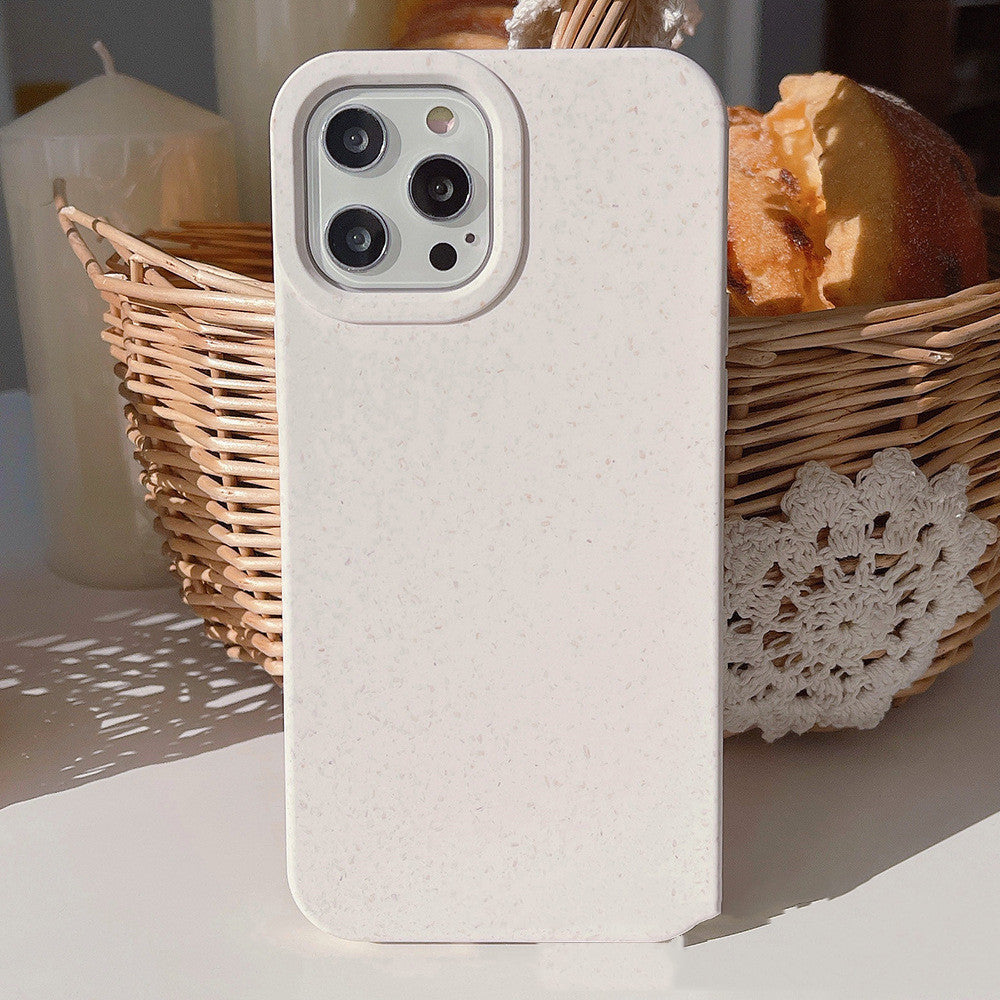 Fully Degradable Wheat Straw Phone Case For iPhone