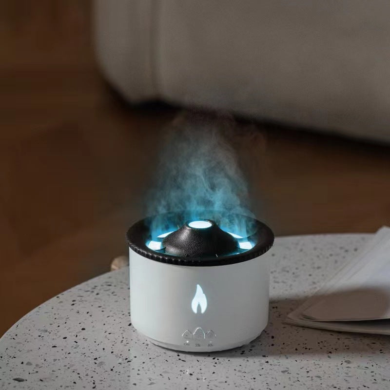 Volcano Aromatherapy Air Flame Humidifier Diffuser