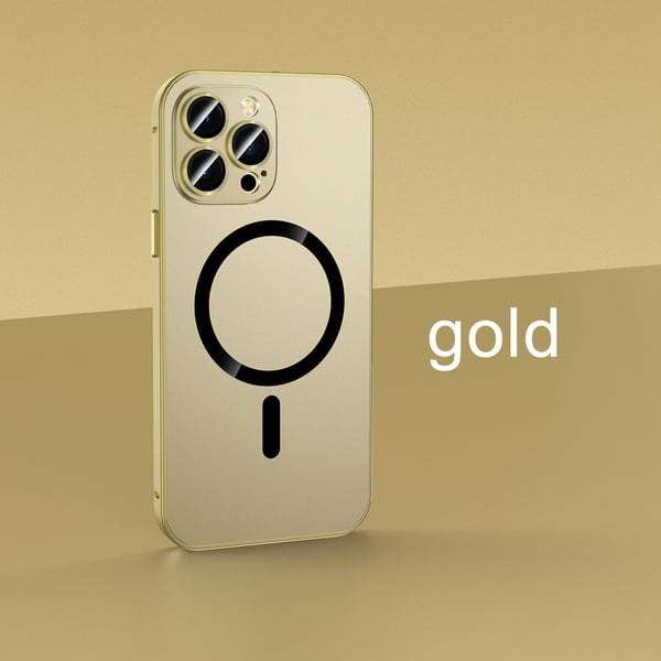 Aluminum Alloy Frame Lens Glass Protection Case Phone Case For iPhone