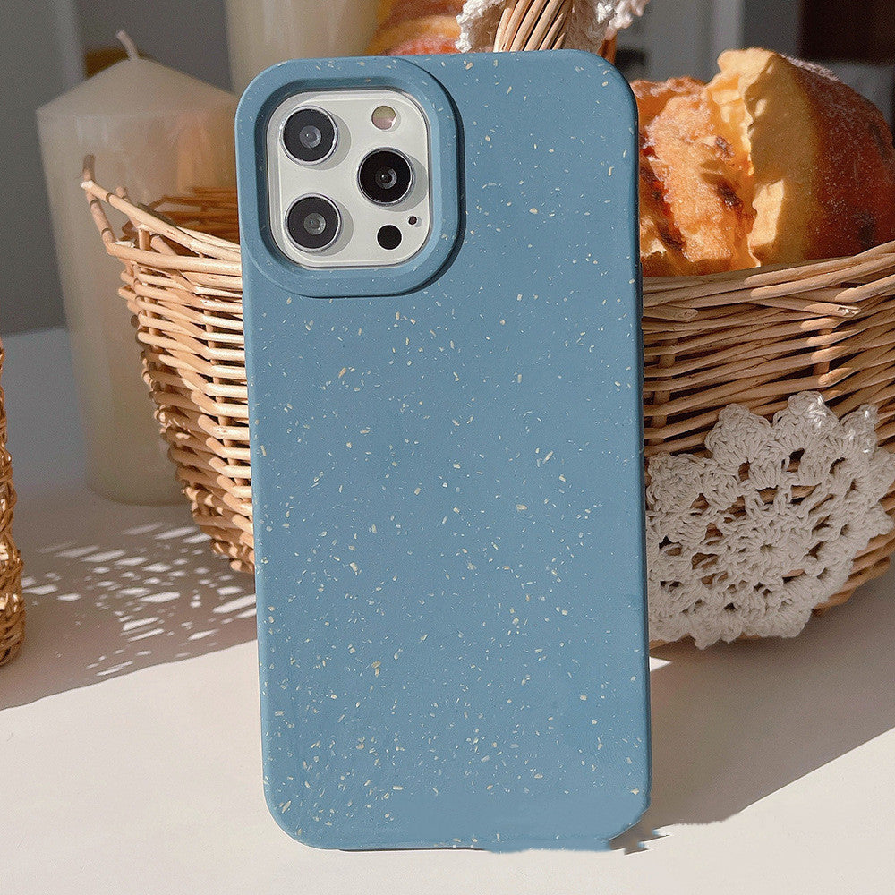 Fully Degradable Wheat Straw Phone Case For iPhone