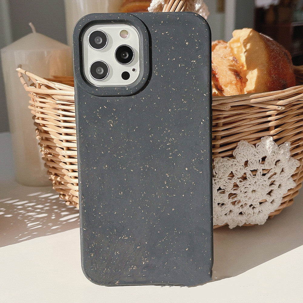 Fully Degradable Wheat Straw Phone Case For iPhone