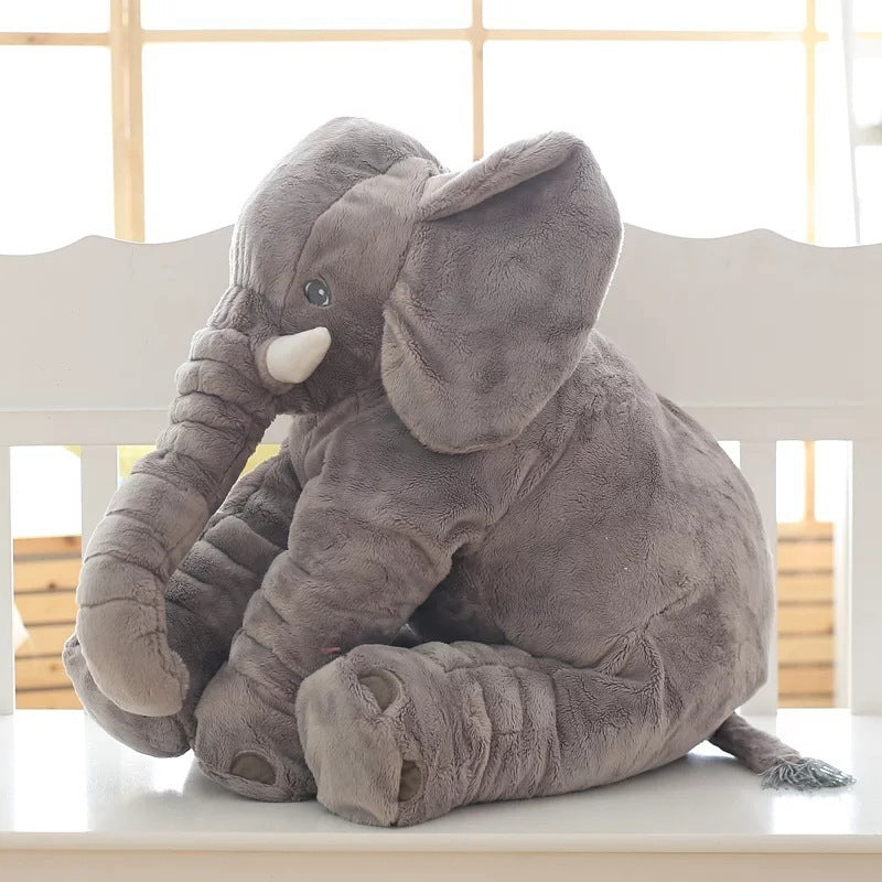 Soft Comfort Elephant Plush Toy Baby Pillow