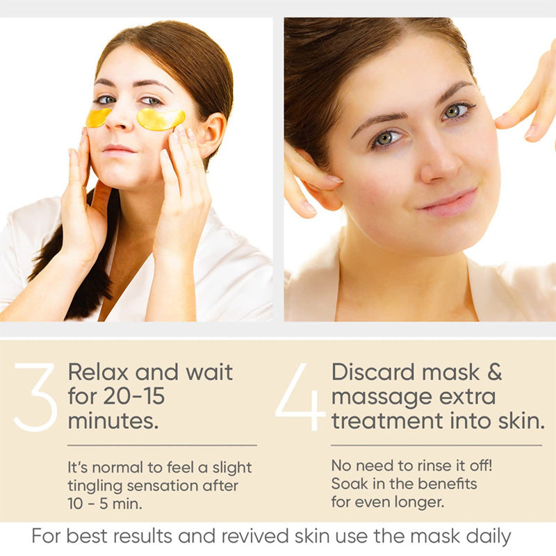 Eye Bag Removal Wrinkle Lifting And Tightening Gold Eye Mask Patch