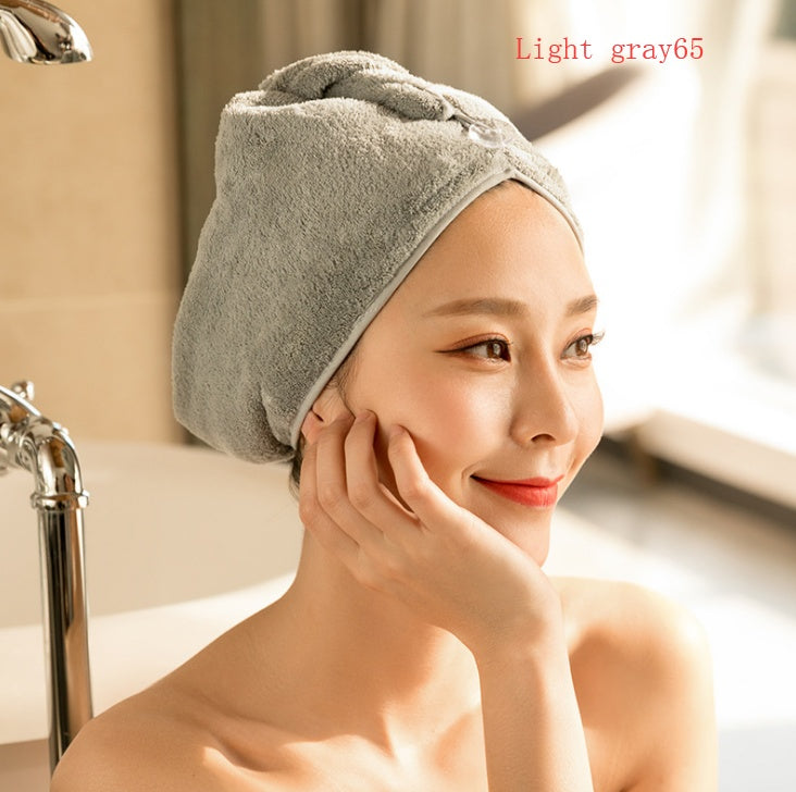 Hair Drying Cap Absorbent Towel
