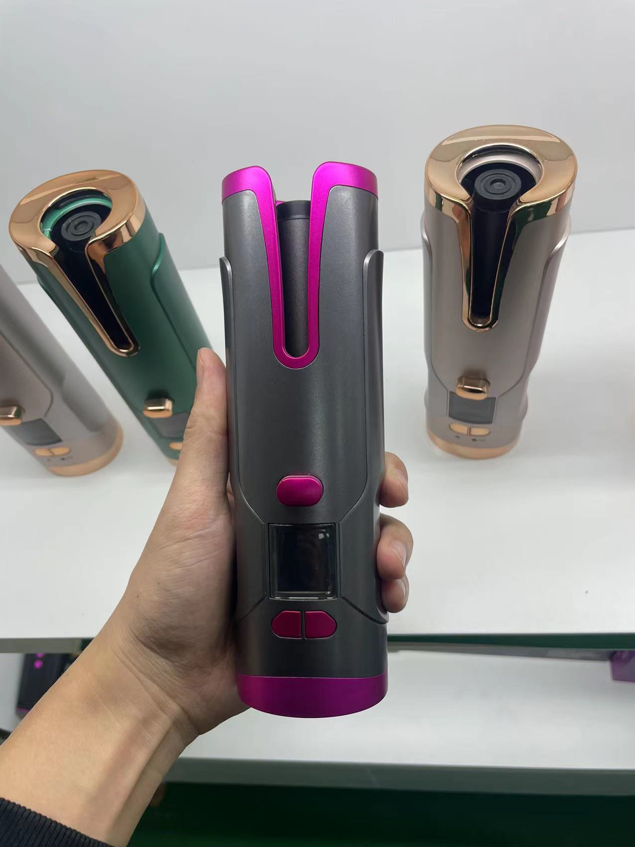 Portable Rechargeable Automatic Hair Curler