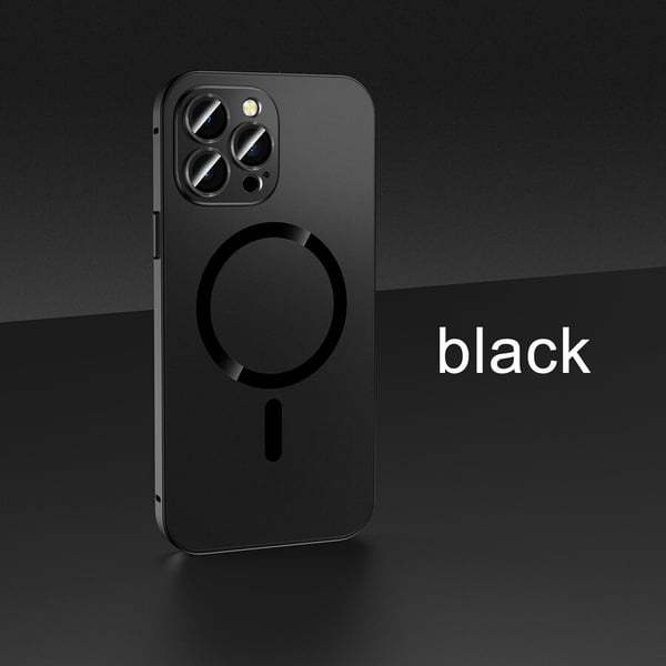 Aluminum Alloy Frame Lens Glass Protection Case Phone Case For iPhone
